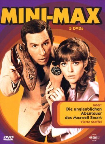 Don Adams - Mini-Max oder: Die unglaublichen Abenteuer des Maxwell Smart - Vierte Staffel [5 DVDs] - Preis vom 10.10.2026 11:48:34 h