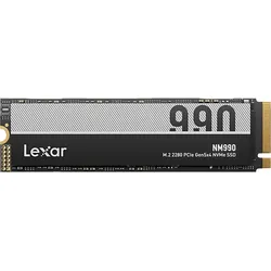 LEXAR NM990 Gen5x4 NVMe 2280 PCIe M.2 LNM990X001T-RNNNG Festplatte, 1 TB SSD PCI Express, intern