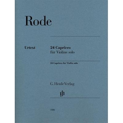Pierre Rode - 24 Caprices für Violine solo -