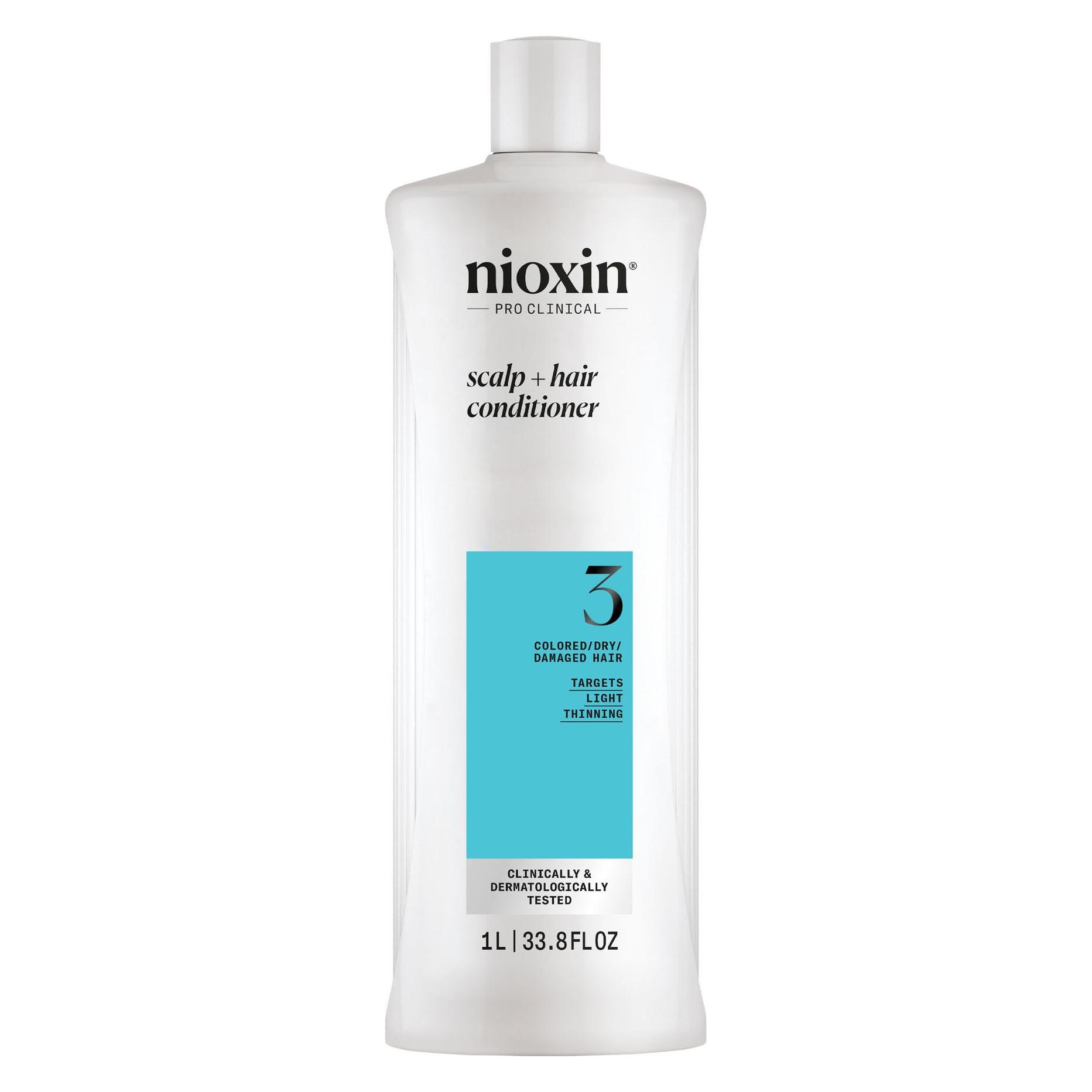 Nioxin Scalp + Hair System 3 Conditioner (1000 ml) (99350180119)