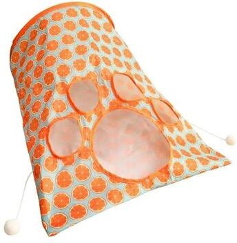 Uplifted Finds Diamond Grid Acoustic Transit Hub orange