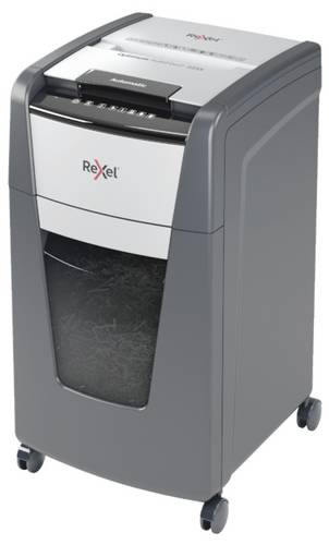 Rexel Optimum AutoFeed+ 225X Aktenvernichter 225 Blatt Mikroschnitt 4 x 25mm P-4 60l Vernichtet auch Büroklammern, Heftklammern