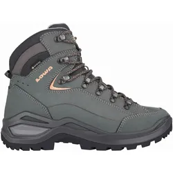 Lowa RENEGADE EVO MID Wanderschuhe Damen | Gr. 44 1/2 | grau - grau