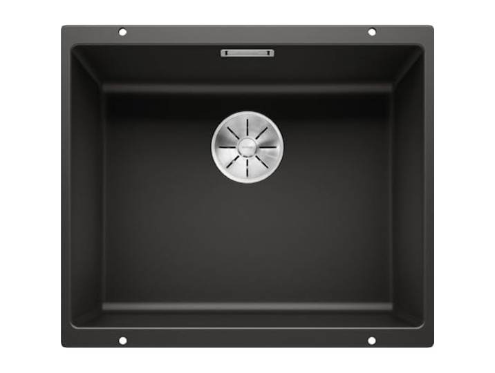 BLANCO SUBLINE 500-U Granitspüle aus SILGRANIT schwarz