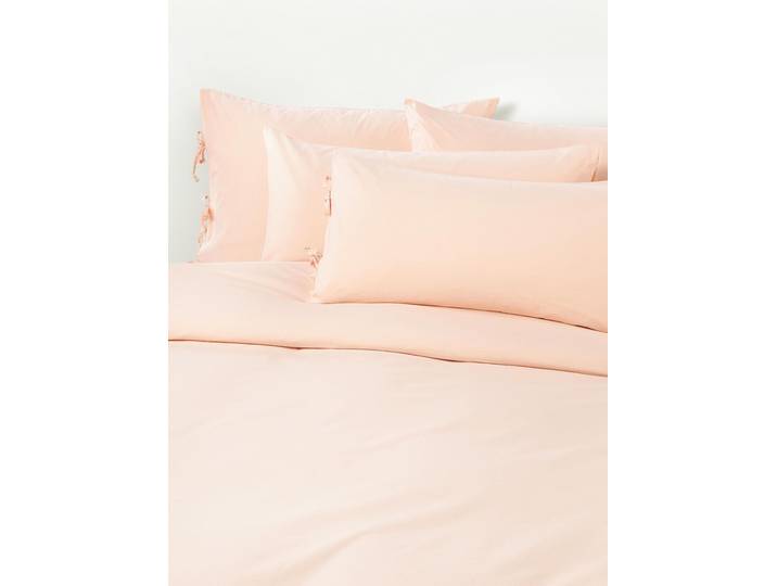 Housse de couette en percale de coton délavé Leonie