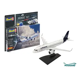 Revell Model Sets Lufthansa Airbus A320neo 1:144 63942