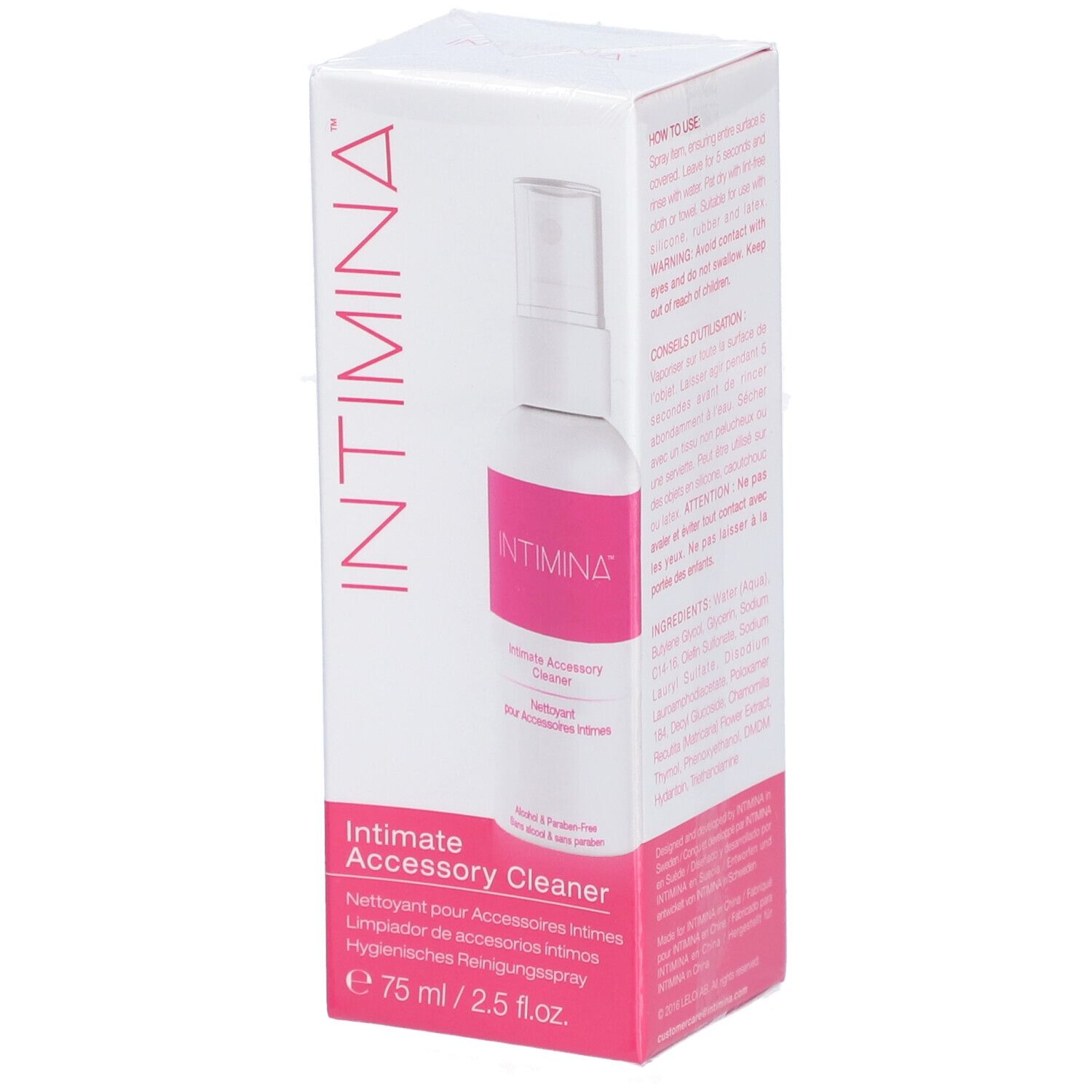 Intimina Reinigungsspray für Zubehör Fl 75 ml Körperpflege