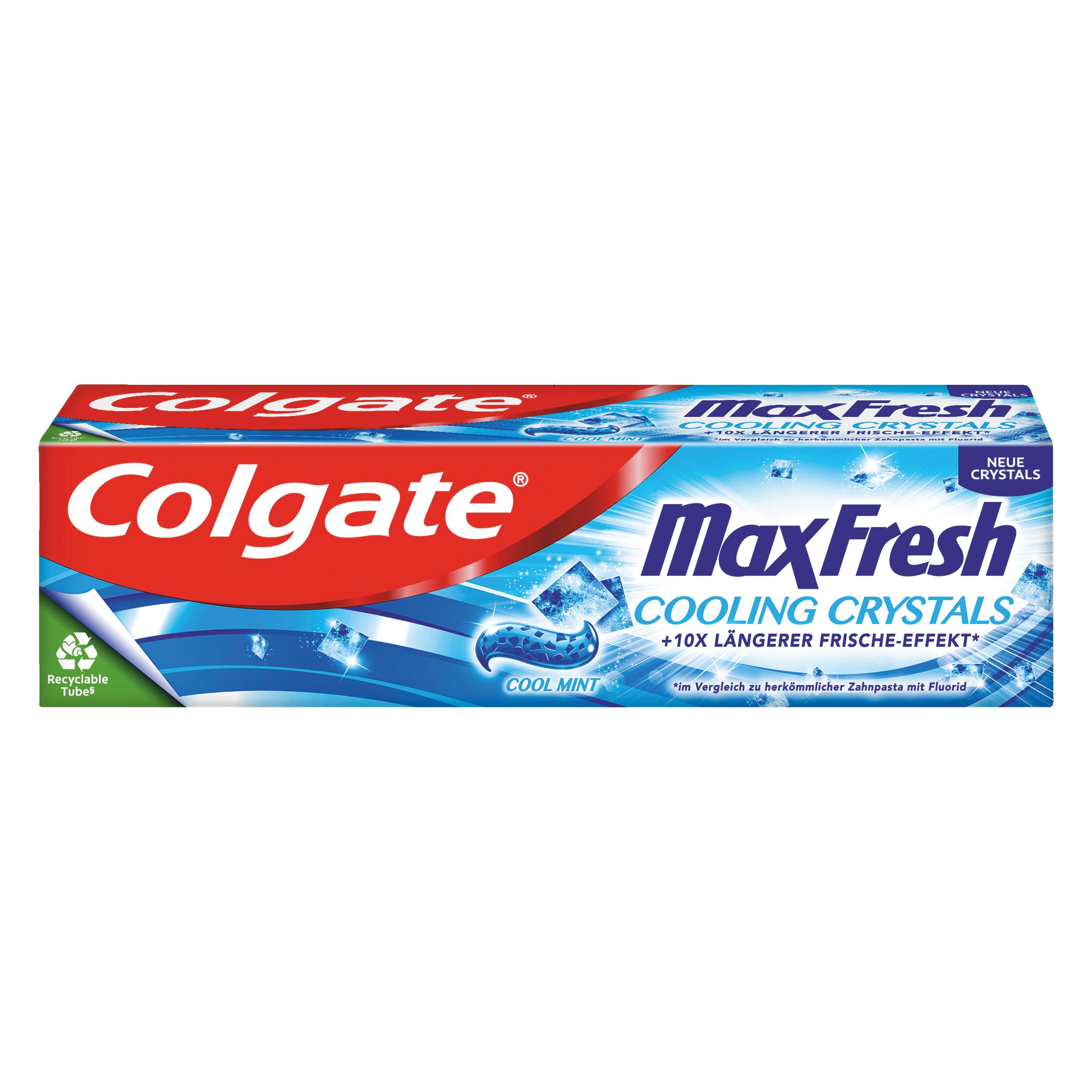 Colgate w. Zahncreme max fresh cool mint, 75ml Tub (75 ml) (4324205008)