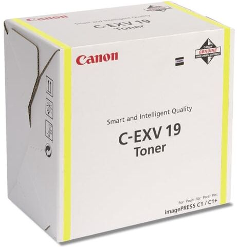 Canon C-EXV19 Y toner amarillo original