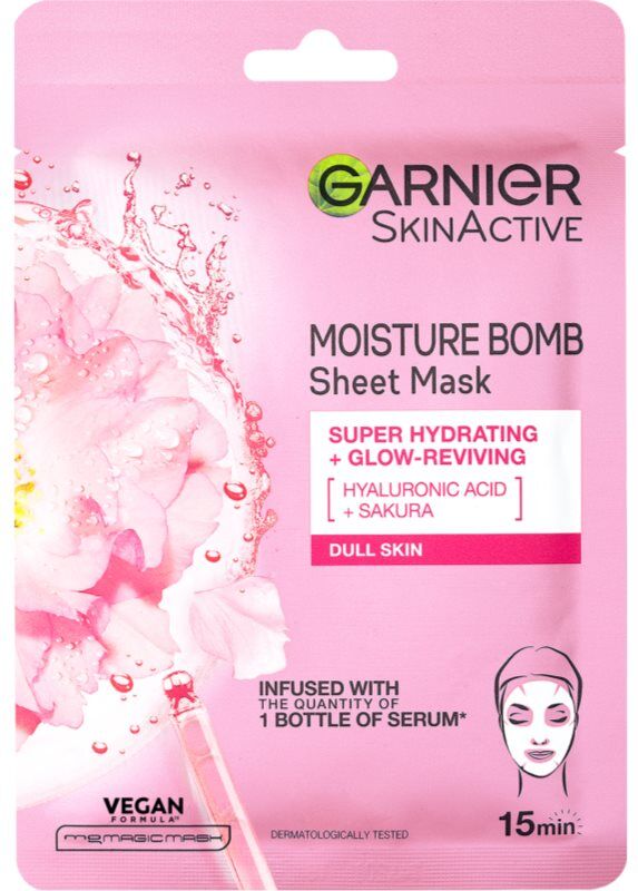 Garnier Textil Masks Hydra Bomb moisturising face sheet mask 28 g