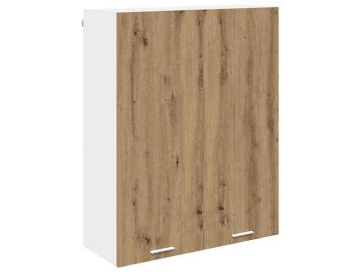 fsahslih Hängeschrank Artisan-Eiche 80 x 31 x 100 cm Holzwerkstoff Vielseitiger Oberschrank für Küche und Esszimmer mit 2 Türen, robuster Bauweise und 60 kg Belastbarkeit.