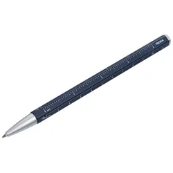 TROIKA® Kugelschreiber CONSTRUCTION BASIC blau Schreibfarbe: schwarz