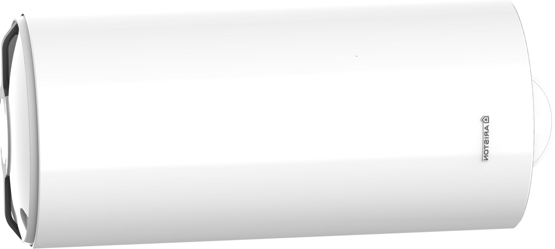 Chauffe-eau électrique 100 l INITIO XPERT blindé horizontal mural D530 mm ARISTON 3000755 Blanc