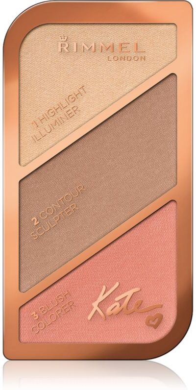 Rimmel Kate Kontur palette Skygge 002 Coral Glow 18,5 g
