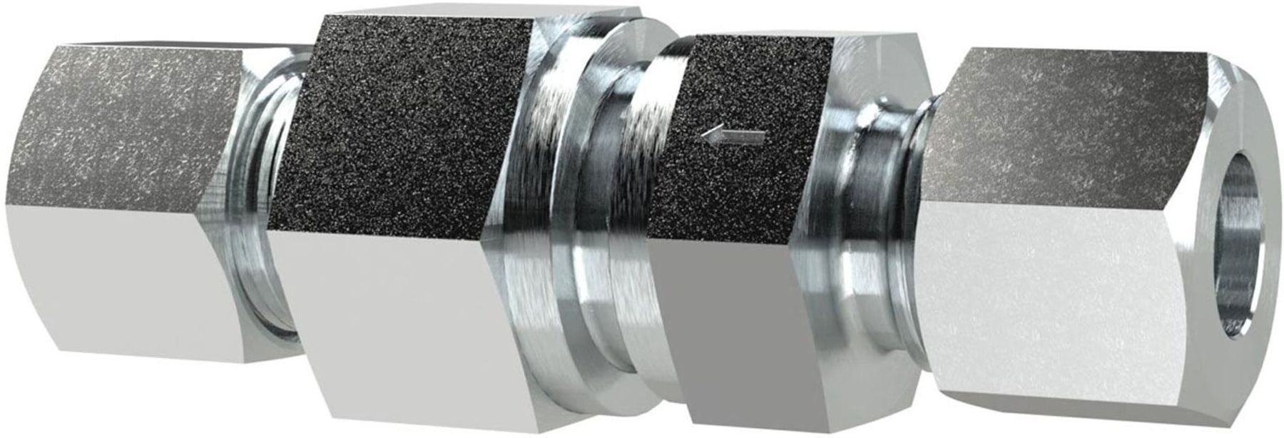 Riegler Rückschlagventil, Rohr-AÃ˜ 10mm, PN max. 400, Stahl verzinkt (RSV10SST)