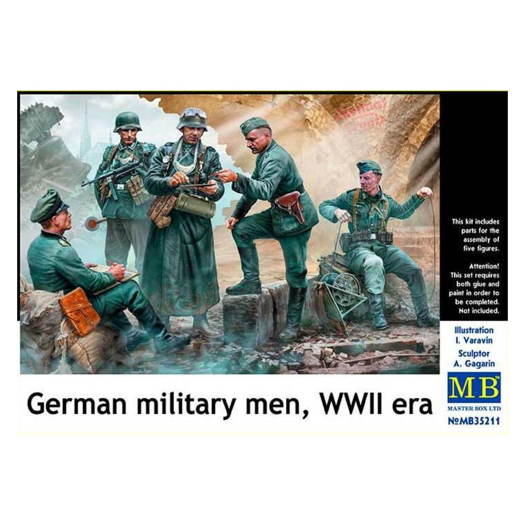 Master Box German military men, WWII era (MB35211)