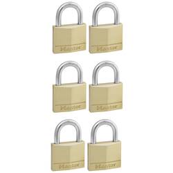 Master Lock P22214 Vorhängeschloss 40 mm gleichschließend Gold, Silber Schlüsselschloss