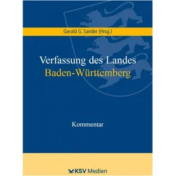 Landesverfassungsrecht Baden-Württemberg, Fachbücher von Gerald G. Sander, Frank Fechner, Felix Hammer