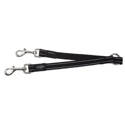 Rogz Fanbelt Splitter Zwart (Hund, Allgemein), Halsband + Leine