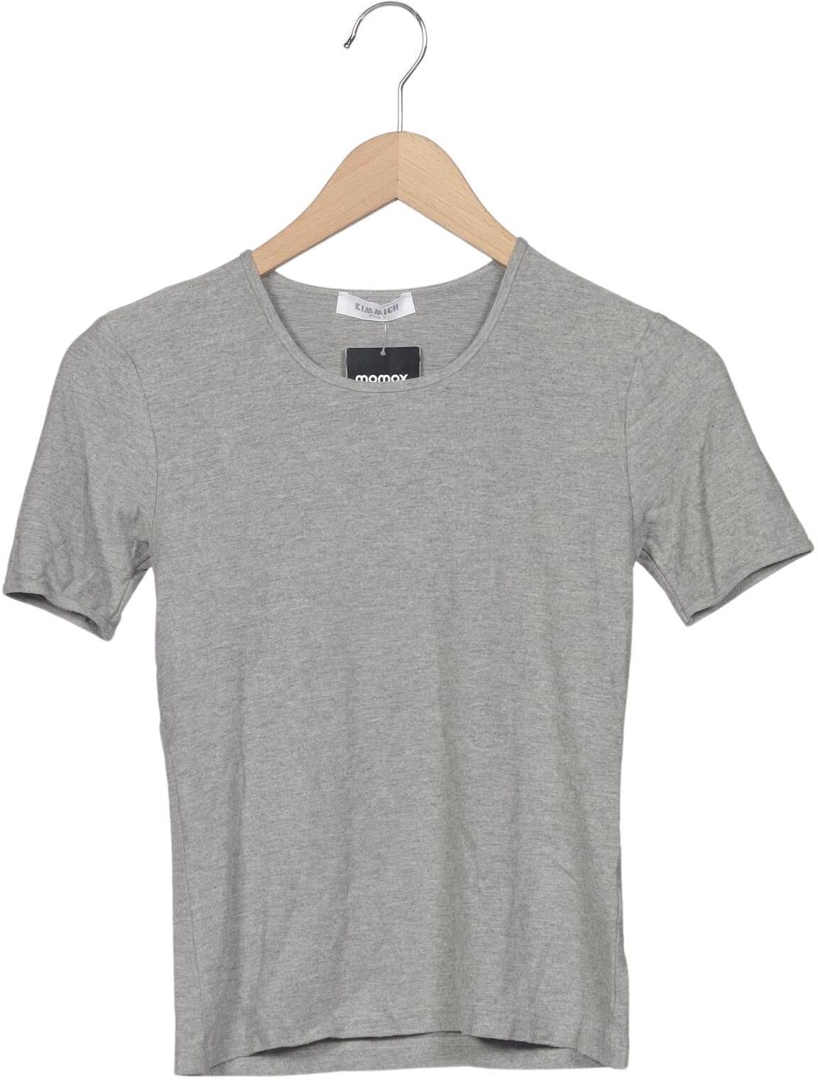 Kimmich Trikot Damen T-Shirt, Grau, Gr. M, Elasthan / Viskose - Second Hand