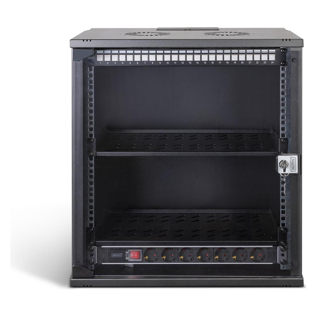 Digitus SOHO Pro Netzwerk-Set (12 HE, 19 Zoll Rack) (DN-49207-SET)