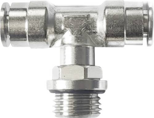 TRU COMPONENTS T-Verbinder TC-14205564 MPB-G 6-02 Rohr-Ø: 6mm Gewinde-Maß: G1/4" 1St.