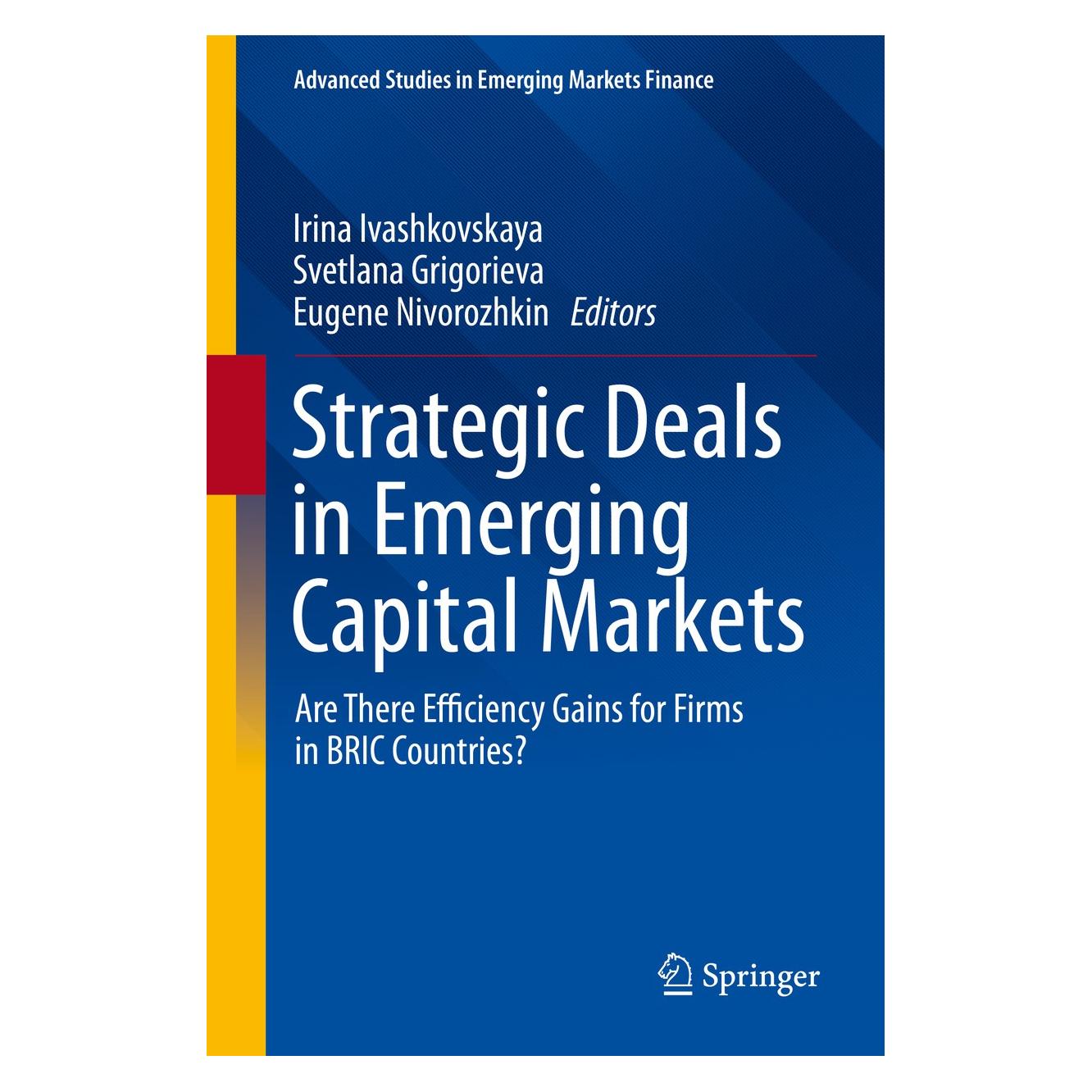 Springer Strategic Deals in Emerging Capital Markets (9783030238490)