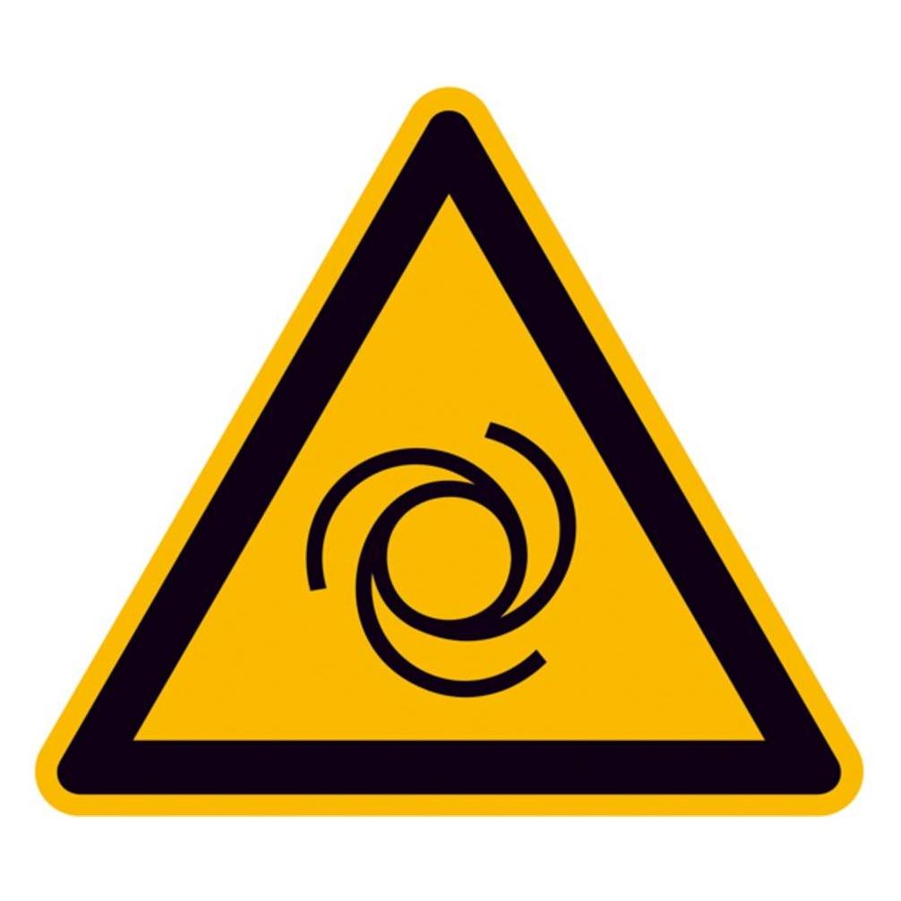 Wolk Warnschild Automatischer Anlauf Aluminium 200 mm ISO 7010 1 St. (11.0244)
