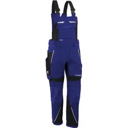 Latzhose "IRON" - N70 - kornblau/schwarz