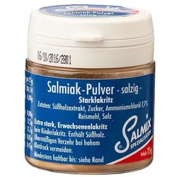 Salmix Salmiakpulver Salzig 25 G