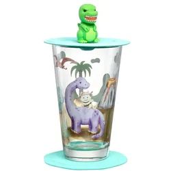 Leonardo Saftglas Dino 3tlg. Glas Bunt L (Large)