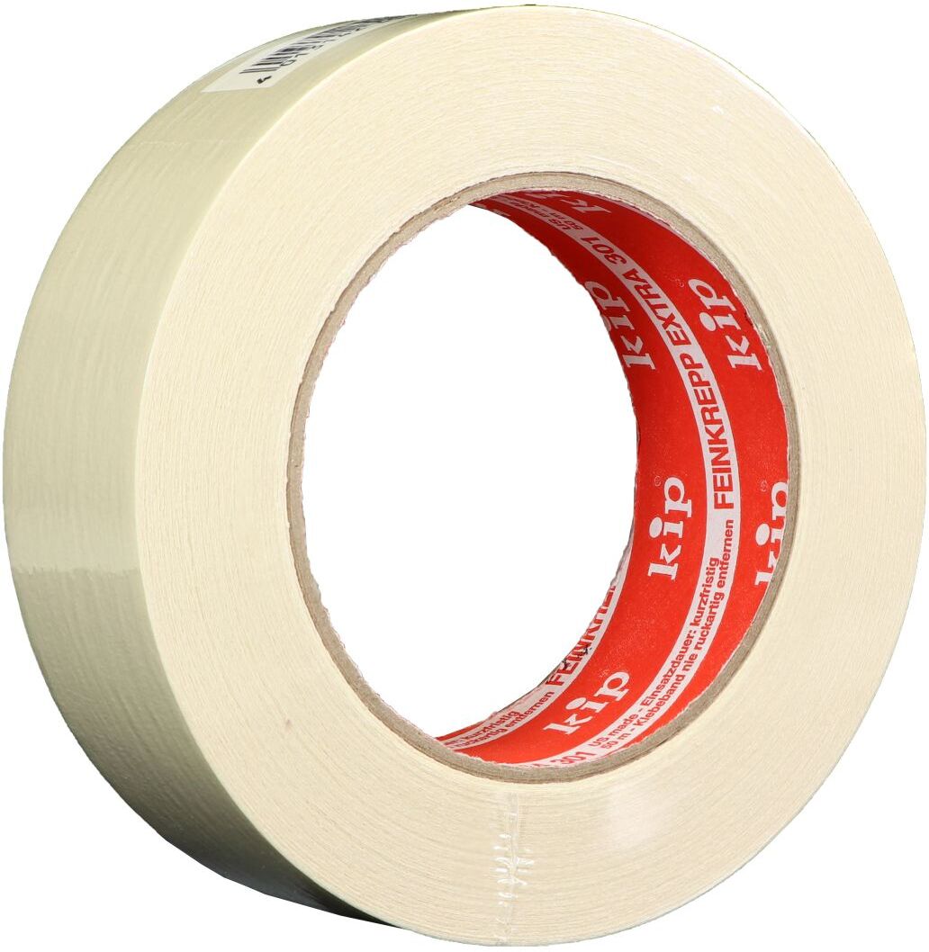 KIP 301-36 Feinkrepp extra, Kreppband, beige, 36 mm x 50 m