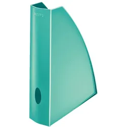 LEITZ Stehsammler Wow A4 PS eisblau