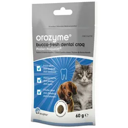 60 g Orozyme Bucco-Fresh Dental Croq Hund & Katze