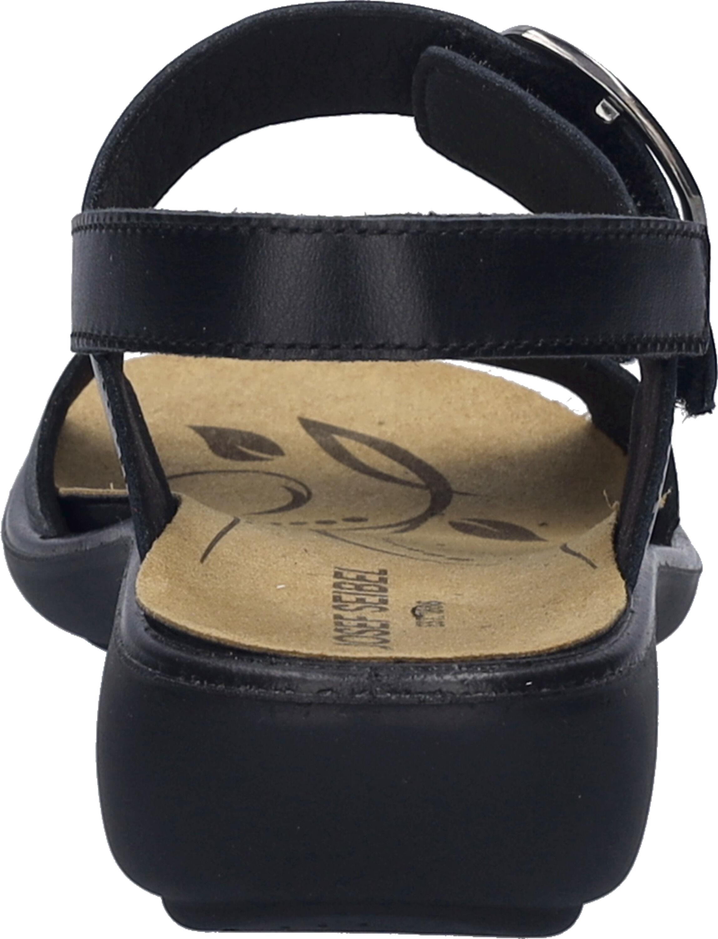Sandale JOSEF SEIBEL "Ibiza 12, basalt-kombi", Damen, Gr. 38, grau (basalt, kombi), Obermaterial: 100% Rindsleder Leather cow., Schuhe Sandale