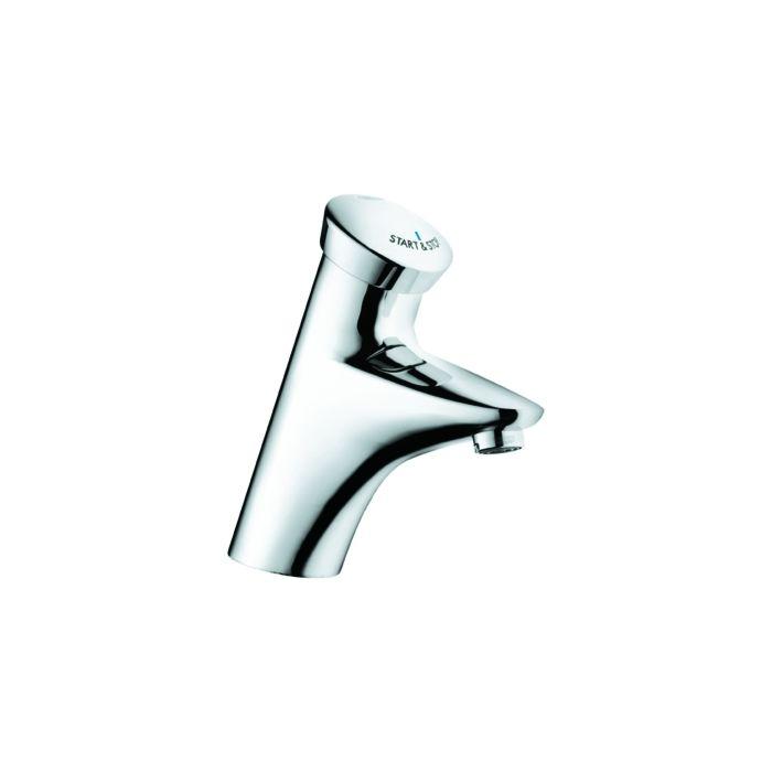 Grohe Eurodisc SE Waschtisch Armatur 36249000 chrom, ohne Mischung, selbstschließend