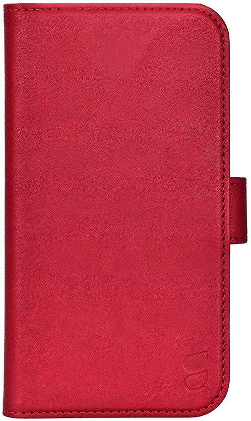 GEAR iPhone 18 Pro / 17 Pro Kunstlæder Cover - MagSafe Kompatibel - Rød