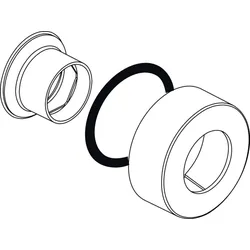 Ideal Standard SchubRosetten-Set, Chrom B961016AA