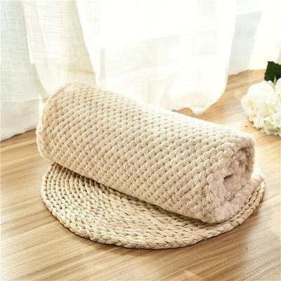 Uplifted Goods Ultra Soft Fuzzy Fleece Pet Comfort Blanket beige m