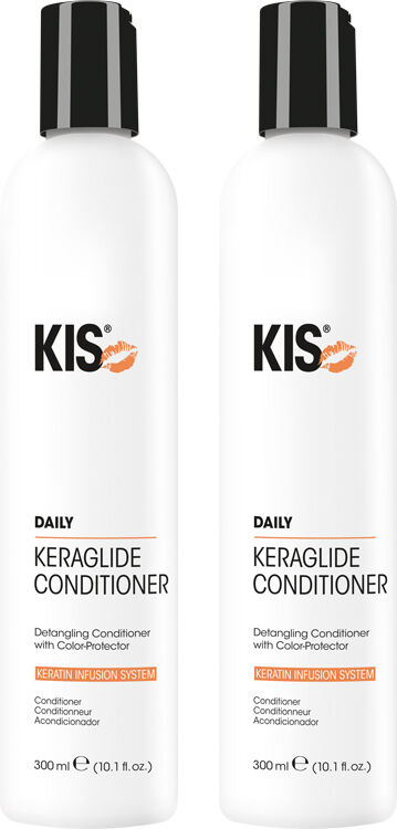 KIS Daily KeraGlide Conditioner 300ml Double