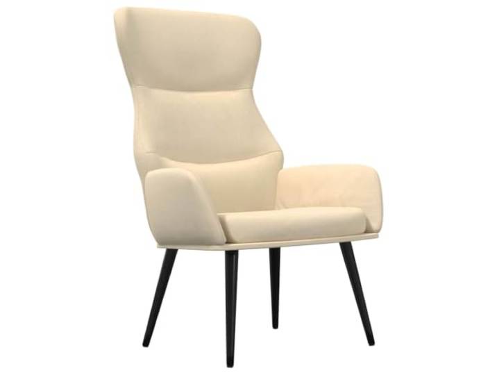 Makastle Relaxsessel Creme Stoff