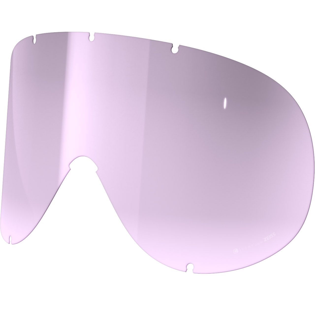POC Retina Mid/Retina Mid Race Ersatzscheibe clarity highly intense/cloudy violet