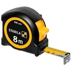 STABILA Maßband »BM 100, 1000er-Skala« 8 m rot, 2.5 cm