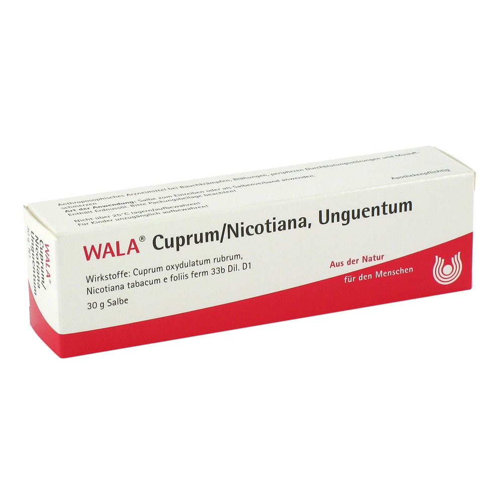 WALA Heilmittel GmbH Cuprum/nicotiana Salbe 02198271