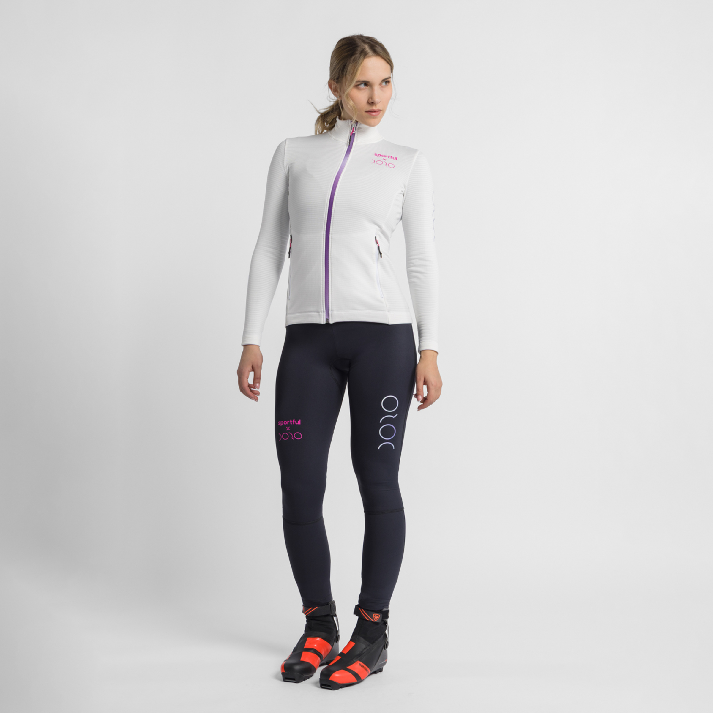 Sportful Doro Cardio Fleece Damen Laufjacke grau Größe M Langlauf Skating | Langlauf Klassik | Laufen