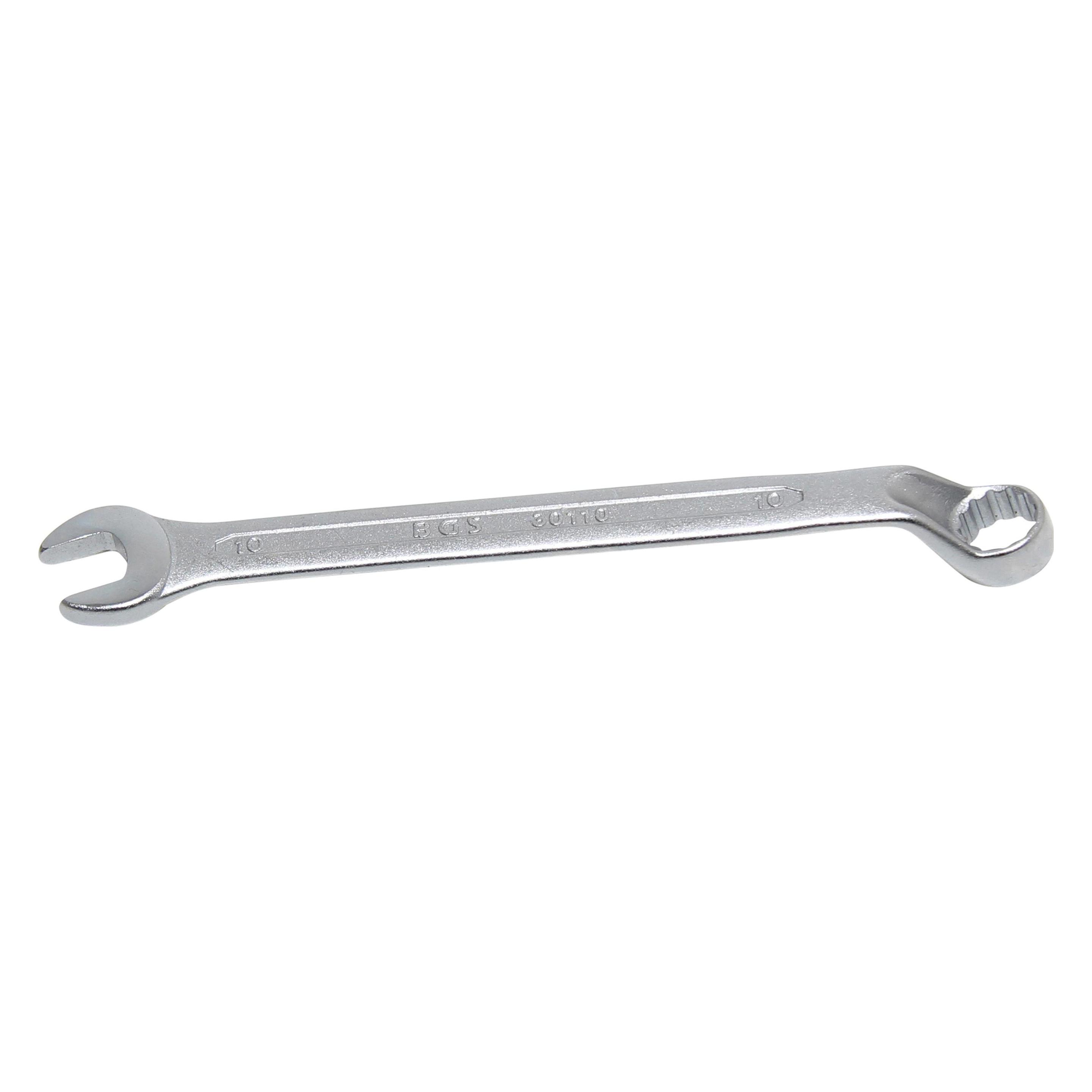 BGS Maul-Ringschlüssel, gekröpft SW 10 mm (10 mm) (30110)