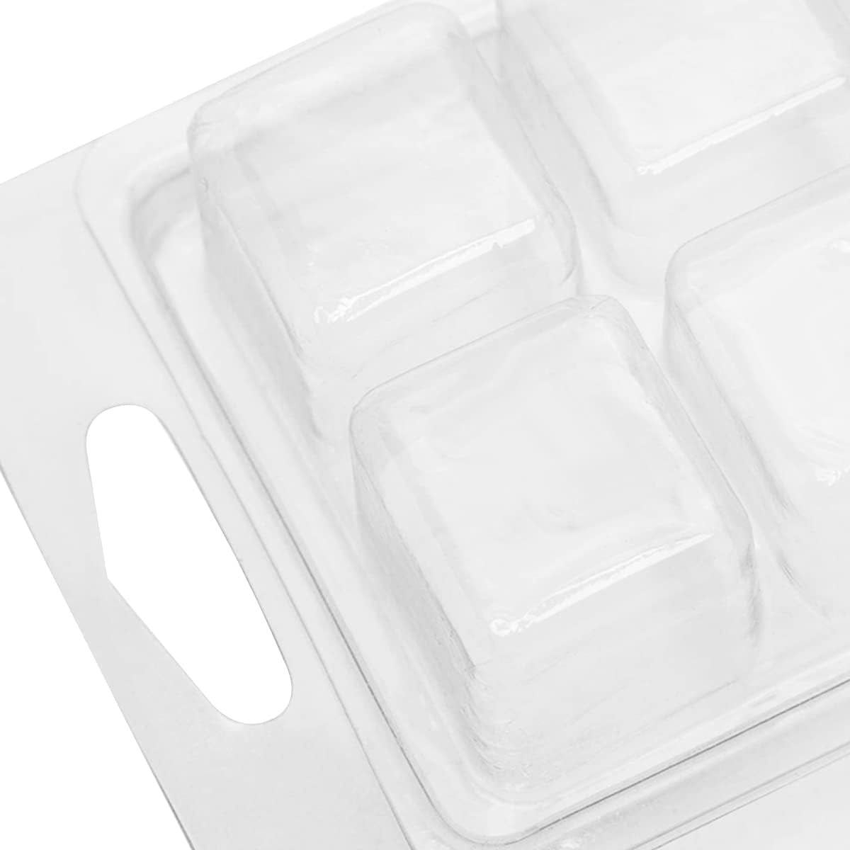 50 stuks Transparante Wax Melt Vormen van Herbruikbaar PET Materiaal voor het Maken van Kaarsen