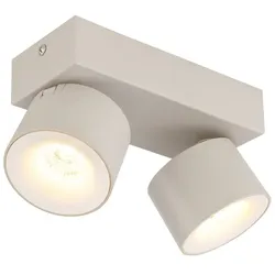Globo LED-Strahler Rae Metall Beige Sand
