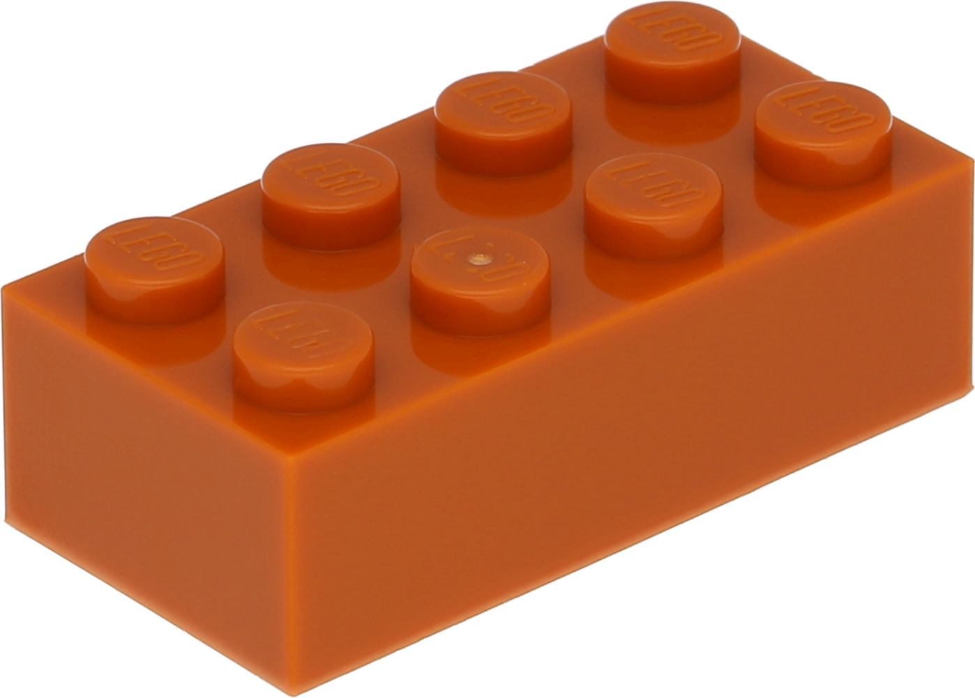 Lego 2x4 Stein 3001 - 250 Stück Dunkles Orange
