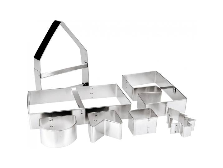 Ausstechformen-Set Ibili silber Edelstahl B 26 cm